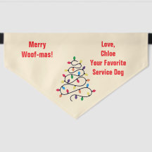 Feliz Woof-mas Cão Festivo Flair