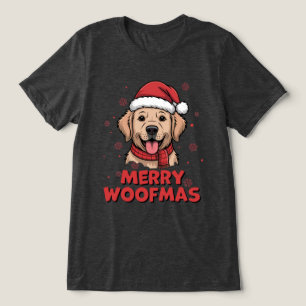 Feliz Woofmas - Natal com um Cachorro Santa Fofo