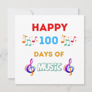 Felizes 100 Dias De música