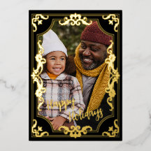 Felizes Feriados Adicione sua Foto e Texto Muito D