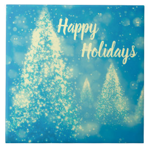 Felizes Feriados de Árvores de Natal Mágicas