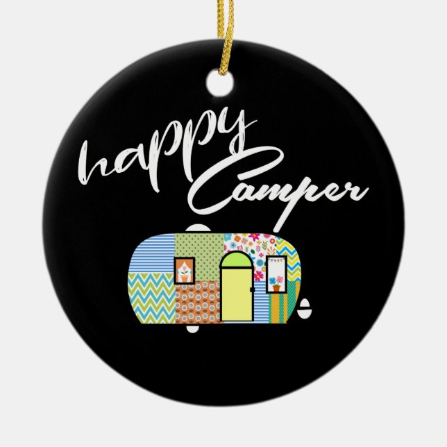 Felizes ornamentos de Camper (Frente)