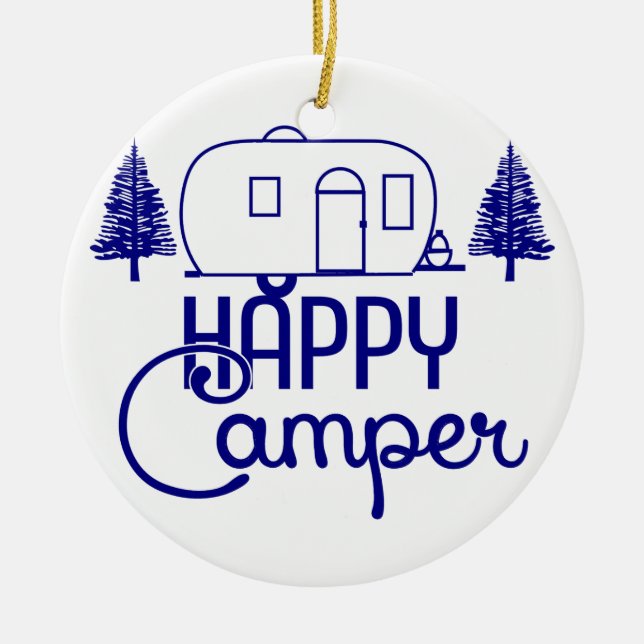 Felizes ornamentos de Camper (Frente)