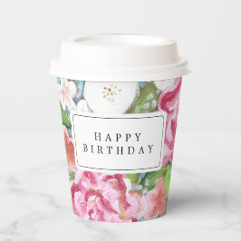 FELIZMENTE ANIVERSÁRIO Sangue de Primavera Floral 