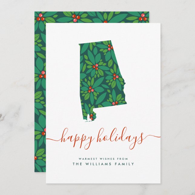 FELIZMENTE FÉRIAS Aquecidas Do Alabama (Frente/Verso)