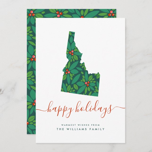 FELIZMENTE, FÉRIAS Quentes De Idaho (Frente/Verso)