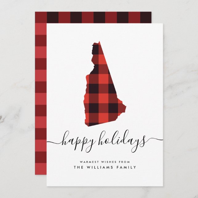 FELIZMENTE, FÉRIAS Quentes De New Hampshire (Frente/Verso)