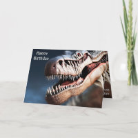 Fellow T-rexs, Cartão de Aniversário