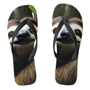 Felpudo castanho, Chinelos