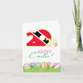 Felz pascoa 2024 - Cartão de saudação "Trinidad e