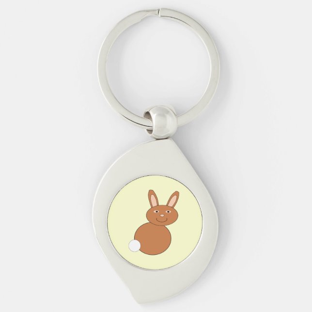 Felz pascoa Bunny Chaveiro (Frente)