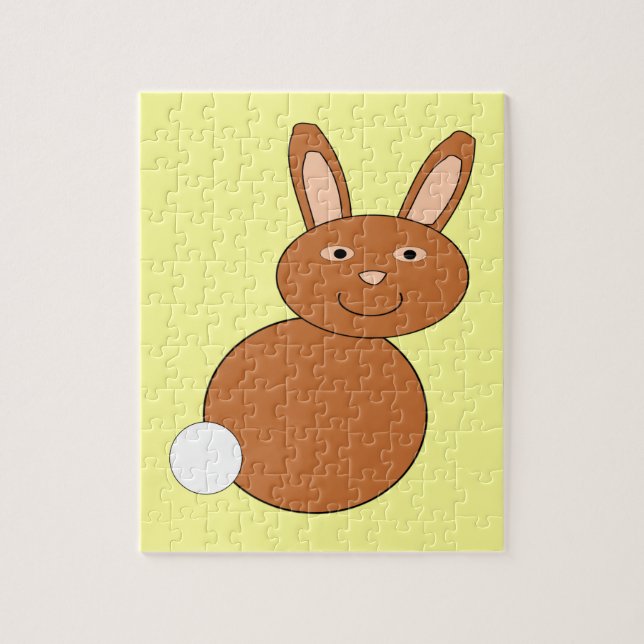 Felz pascoa Bunny Quebra-cabeça (Vertical)