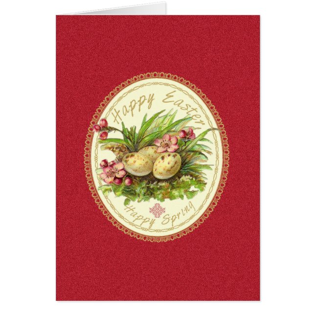 Felz pascoa - Cartão de Saudação (Frente)