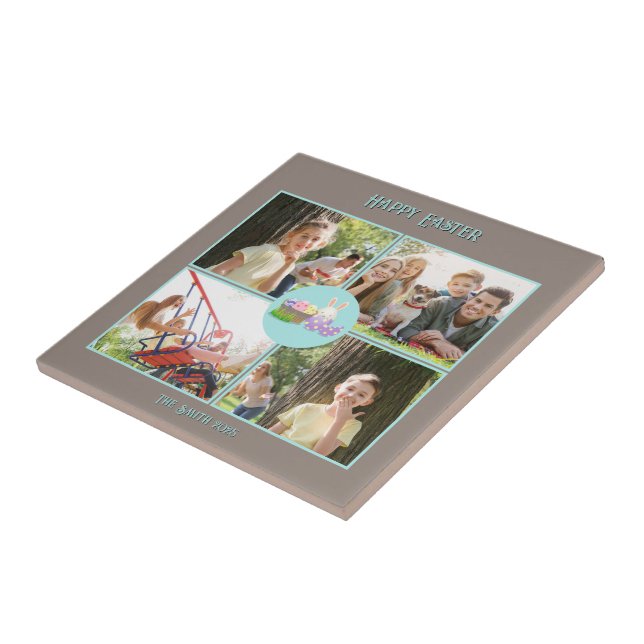 Felz pascoa deseja cerâmica (Lateral)