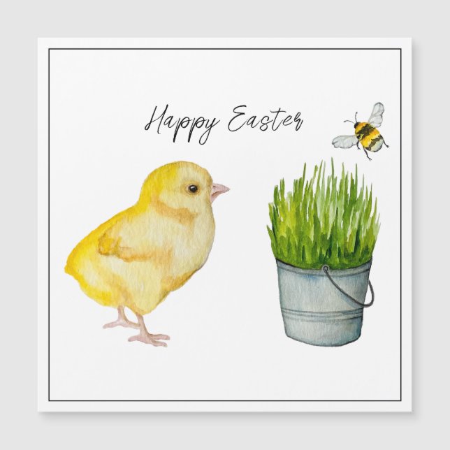 Felz pascoa, pintinho bonito e mamangabas (Frente)