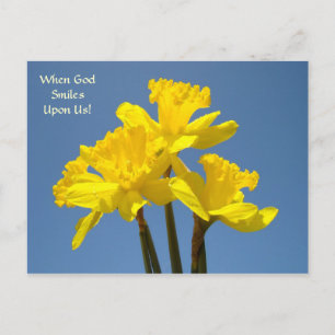 felz pascoa! Poste Cartões Quando Deus Sorri Sobre