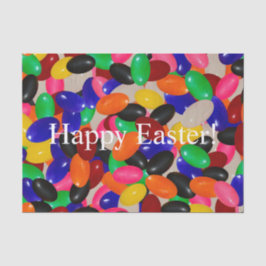 Felz pascoa! Presente de Papel Tecidual do Tecido 