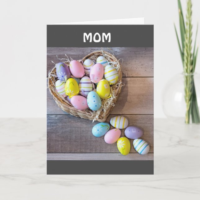 FELZ PASCOA/PRIMAVERA ***MOM*** PÁSCOA CARTÃO (Frente)