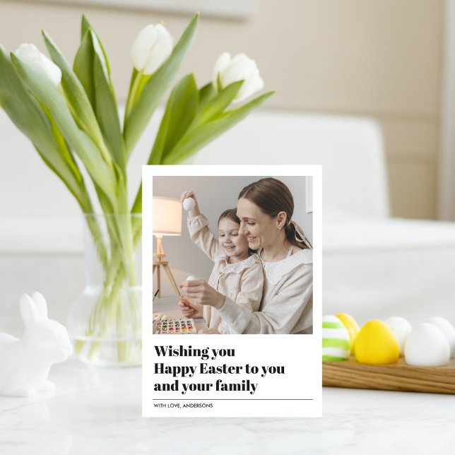 Felz pascoa Wishing | Presente de Foto (Criador carregado)