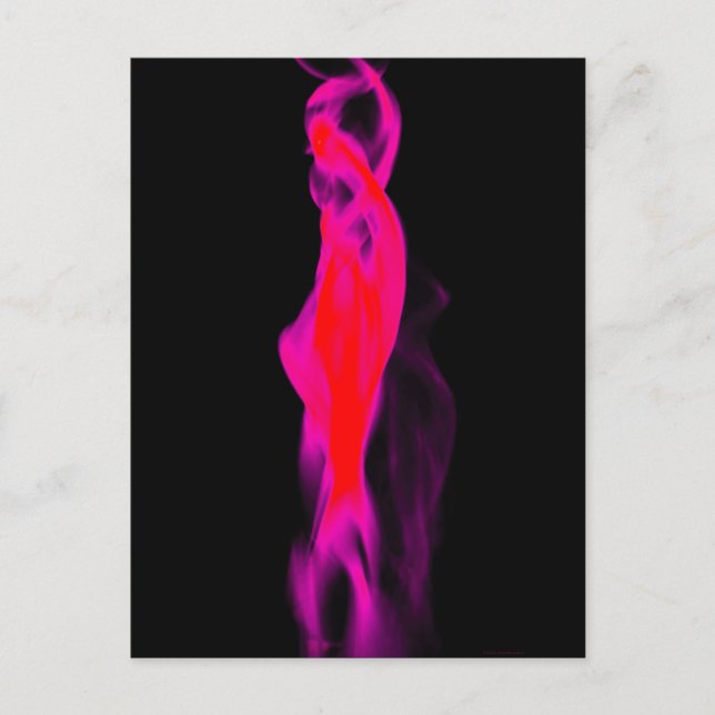 "Fem - Fogo" - Cartão postal (Frente)