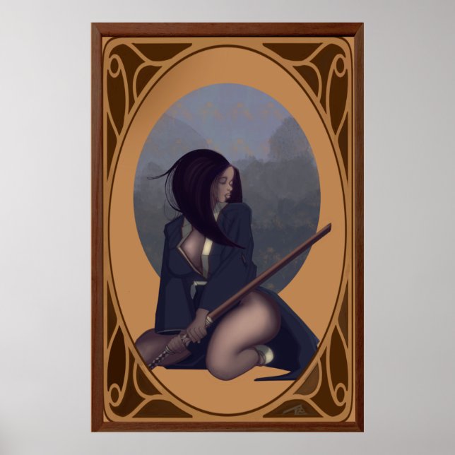 Female Samuria Poster (Frente)