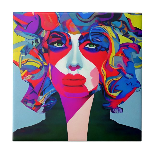 Feminino Abstrato (Frente)