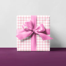 Feminino Xadrez Ginga Rosa Pastel Multi