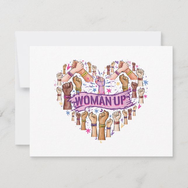 Feminismo Feminista Forte Empoderamento de Mulhere (Frente)