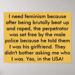 Feminismo - Posters - Crimes Contra Mulheres - ART