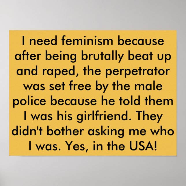 Feminismo - Posters - Crimes Contra Mulheres - ART (Frente)