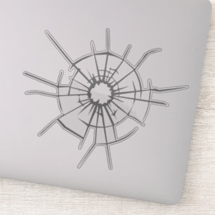 Feministas Quebram O Teto De Vidro  Limpar Adesivo