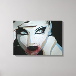"Femme Fatale" esticou o impressão das canvas
