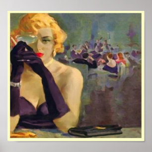 Femme Fatale ~ Impressão / Poster