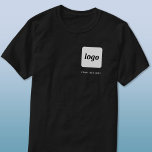 Fenda de logotipo simples com camiseta de texto pa<br><div class="desc">Logótipo simples e t-shirt comercial de texto personalizada. Substitua o logotipo e o texto por você para personalizar. Vista-os você mesmo,  dê-os a seus funcionários e colegas de trabalho,  venda-os a clientes e clientes ou os entregue como material promocional para inspirar a lealdade do cliente.</div>