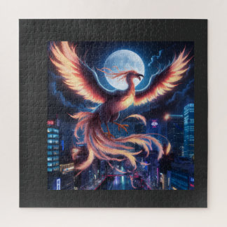Fênix flamejante Quebra-cabeças