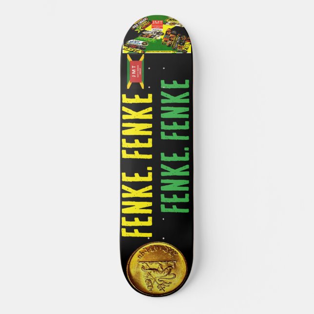 FENKE. FENKE. 8, 1/4", skateboard Deck (Frente)
