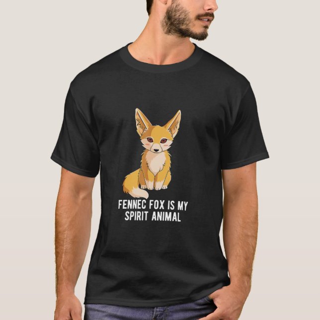 Fennec Fox É Minha Espírito De Camisa De Animais R (Frente)