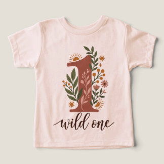 Fera Um Boho Floral Primeiro Aniversário