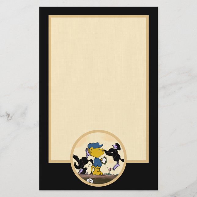 Ferald e a papelaria Pesky Crows (Frente)