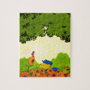 Ferald e Mizz Ladybug Quebra-cabeça