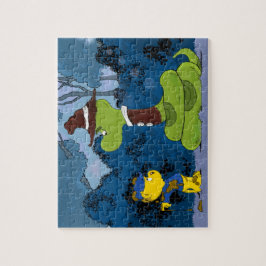 Ferald e o Sr. Wiggly Jigsee Quebra-cabeça