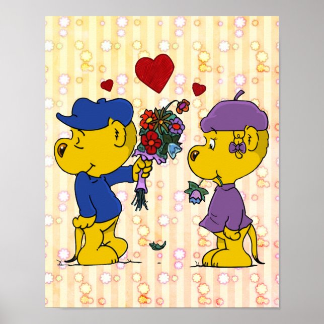 Ferald e Sahsha Ferret Poster (Frente)