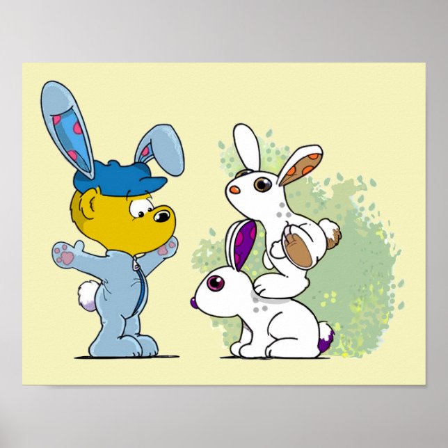 Ferald e The Bunniez Poster (Frente)