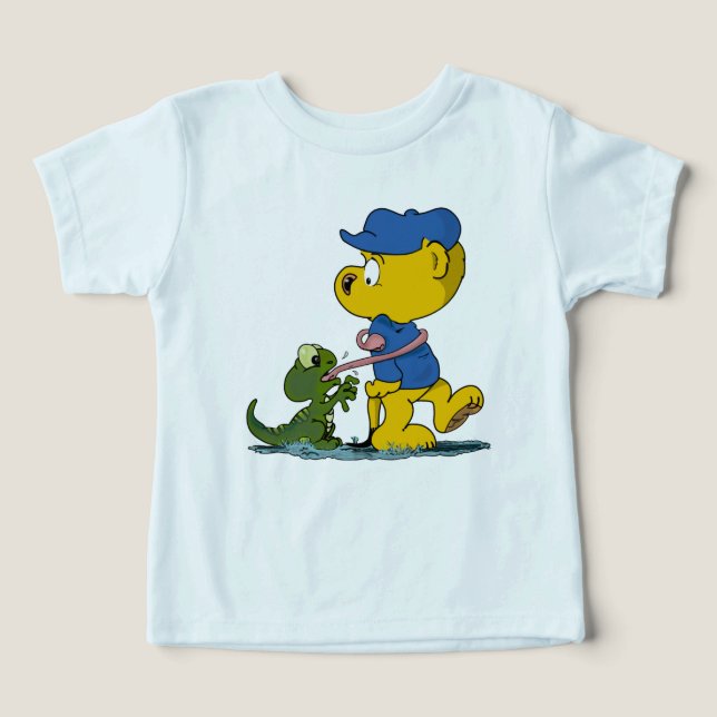 Ferald & The Baby Lizard (Design frontal)