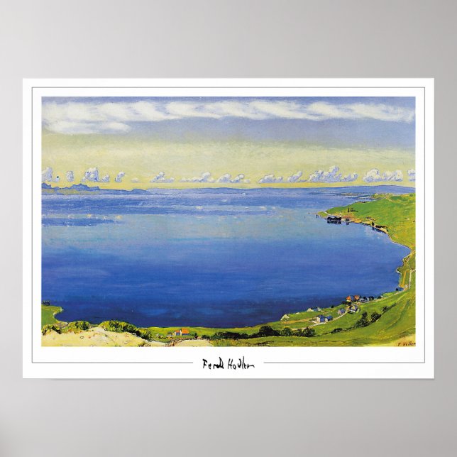 Ferdinand Hodler Zedign Art Poster nº 120 (Frente)