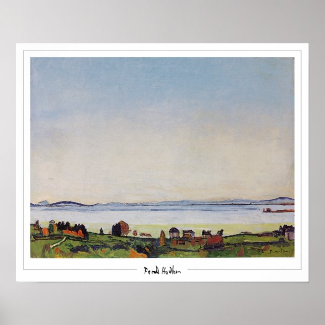 Ferdinand Hodler Zedign Art Poster nº 130 (Frente)