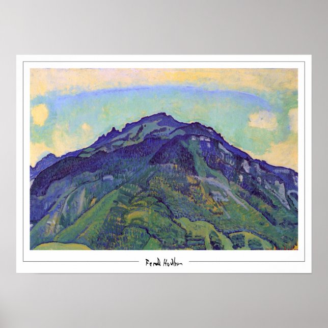 Ferdinand Hodler Zedign Art Poster nº 172 (Frente)