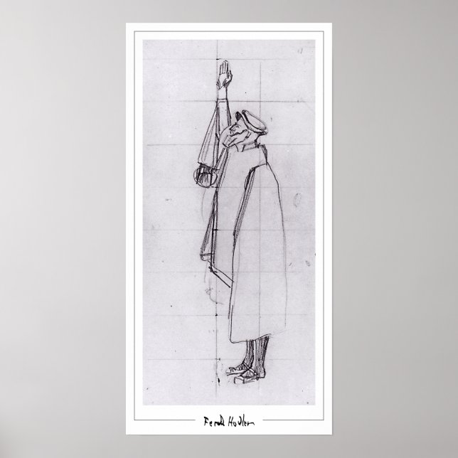 Ferdinand Hodler Zedign Art Poster nº 216 (Frente)