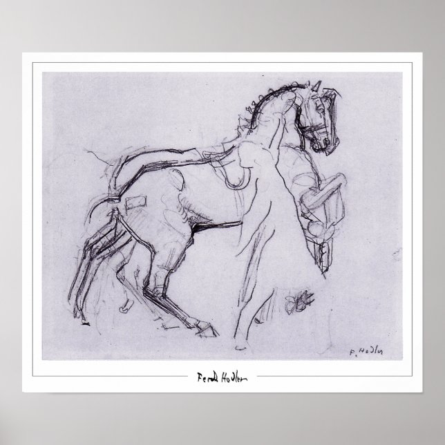 Ferdinand Hodler Zedign Art Poster nº 241 (Frente)