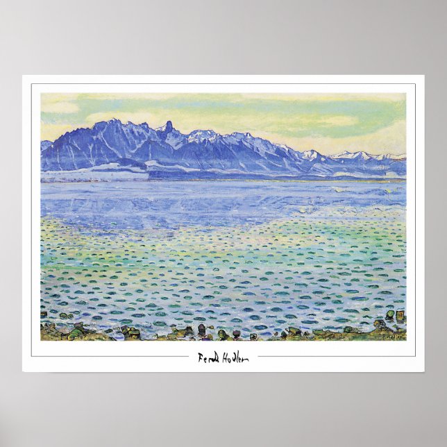 Ferdinand Hodler Zedign Art Poster nº 268 (Frente)